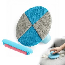 2-in-1 Rotating Pet Hair Remover Roller Washable Dog Cat Hair Tool