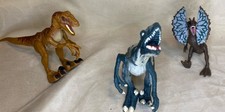 VTG lot of Jurassic Park action figure dinosaurs a lot of 3