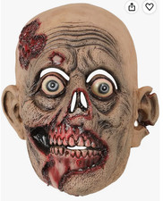Halloween Scary Zombie Mask Creepy Latex Monster Head for Adult Costume Party