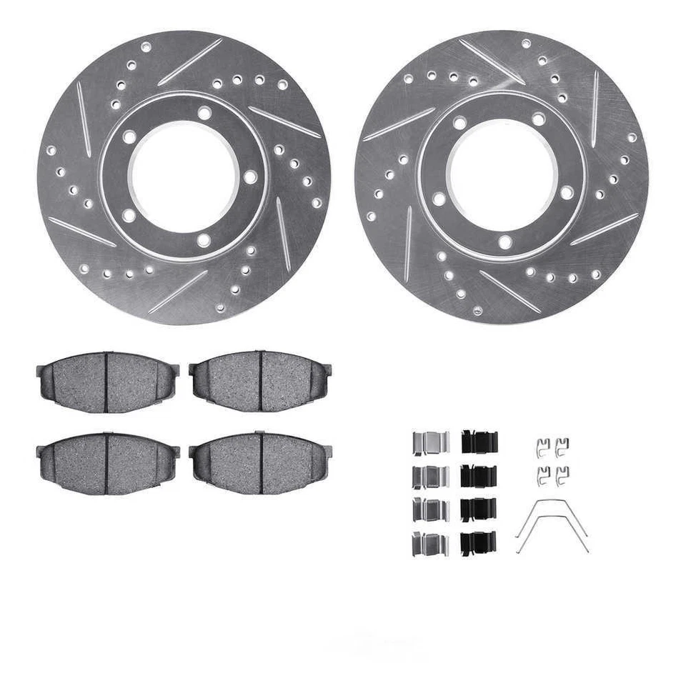 Kit de frenos de disco-RWD DFC 7512-76027 para camioneta Toyota 1984 Foto 2 de 2