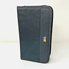 nice Case Logic 64-72 black cd Binder compact disc Storage book y2k 90s vintage