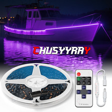 16 FT 12V 3528 Ultraviolet purple waterproof 300 Led Strip lamp PURPLE light