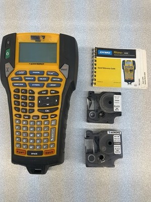 Dymo Rhino 6000+ Industrial Label Maker - Black/Yellow