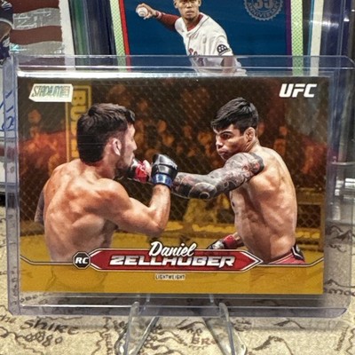 2025 Topps Stadium Club UFC Yellow Chrome C-30 Daniel Zellhuber RC