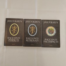 J.R.R. Tolkien Racconti Perduti Ritrovati Incompiuti PRIMA ED. Bompiani Nera