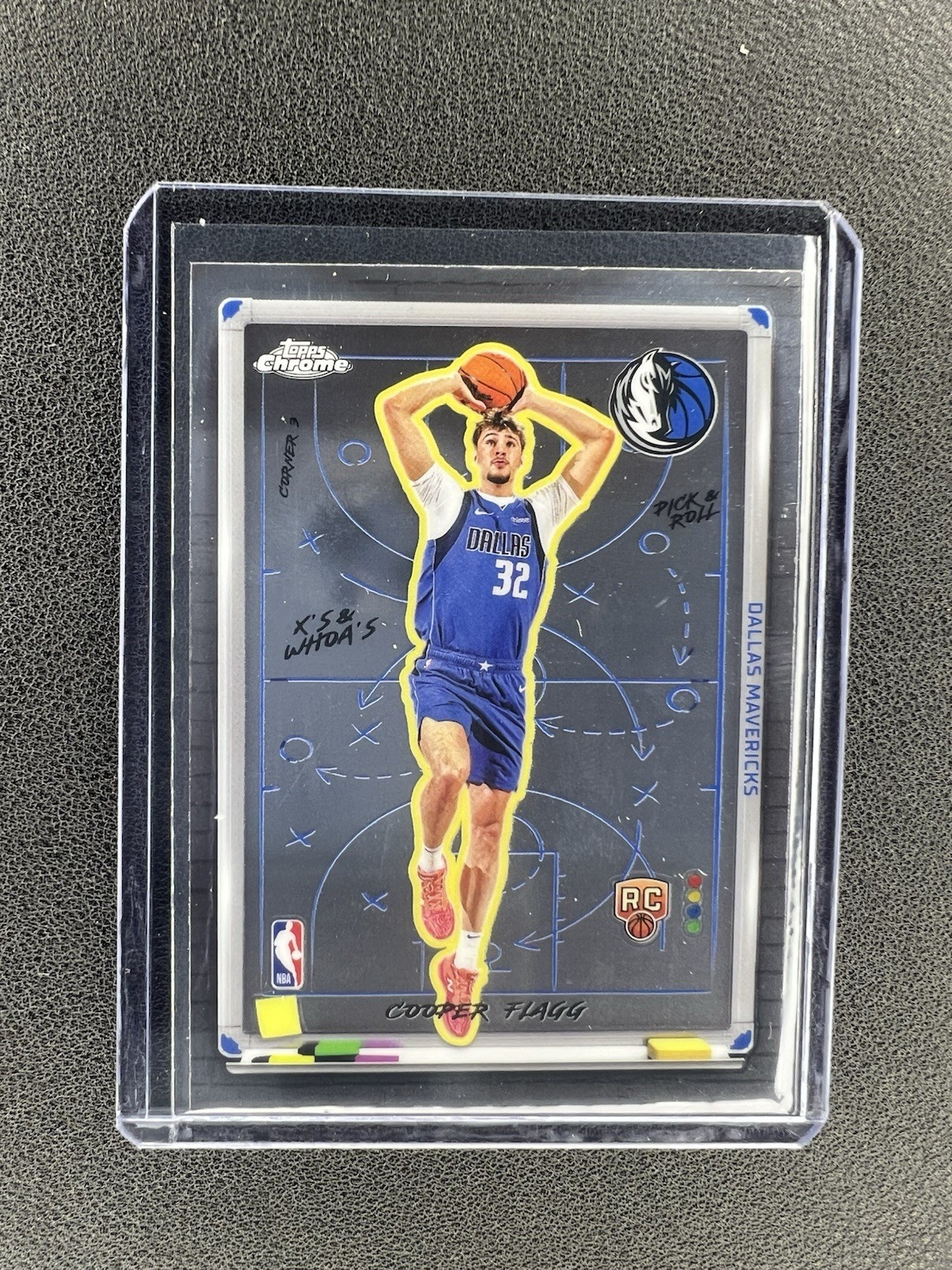 Cooper Flagg 2025-26 Topps Chrome Xs & Whoas #XW8 Dallas MAVERICKS RC