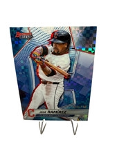Jose Ramirez 2025 Bowman's Best Blue X-Fractor /150 #14 Guardians