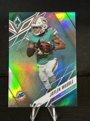 2022 Panini Phoenix Jaylen Waddle #5 Teal /150 H092