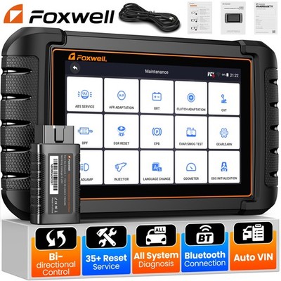Foxwell NT809 Bluetooth Wireless OBD2 Bidirectional Car Scan Tool All Vehicle Sy