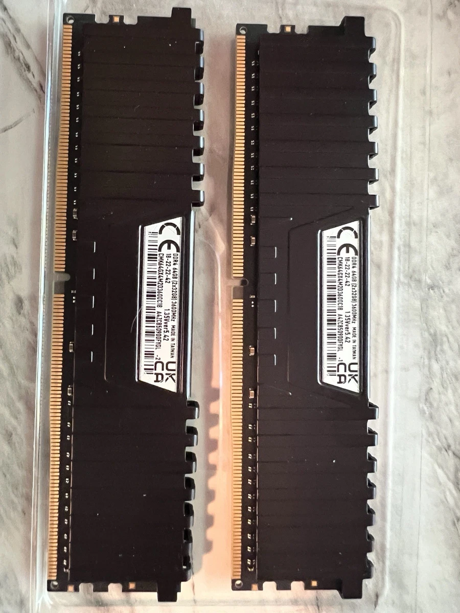 Corsair DDR4 SDRAM 64 GB Total Capacity Memory (RAM) for sale - eBay