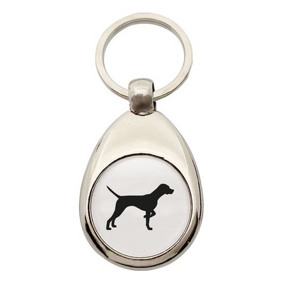 Schlüsselanhänger English Pointer Silhouette Geschenkidee English Pointer Gesche