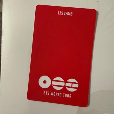 BTS ARIRANG TOUR LAS VEGAS POP-UP STORE EXCLUSIVE PHOTOCARD | eBay