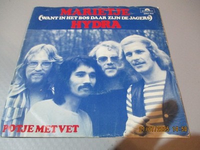 (90) 7'' Single Vinyl - Hydra    Marietje (Want In Het Bos Daar Zijn De Jager