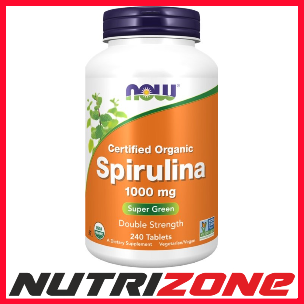 NOW Foods NOW Foods Spirulina 1000mg - 240 tablets