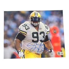 Gilbert Brown signed Green Bay Packers 8x10 Photo w/ COA Beckett