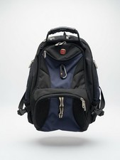 SwissGear Airflow ScanSmart 19" Backpack TSA Laptop Blue  Black CarryOn Travel