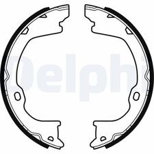 DELPHI Bremsbackensatz Feststellbremse LS2055 für JEEP DODGE WK CHEROKEE 4 WK2 3