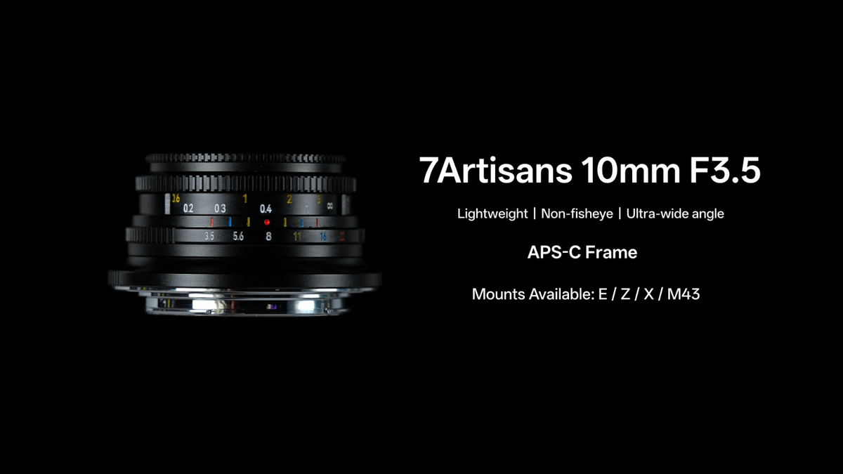 7artisans 10mm F3.5 APS-C Ultra Wide Angle MF Lens for Nikon Z