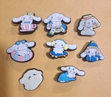 Lot Of 8 SANRIO Hello KITTY Cinnamoroll SHOE CHARMS Compatible With Crocs