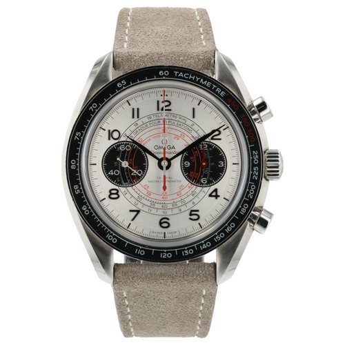 Omega Speedmaster Chronoscope Silver Dial Steel 43mm Manual 329.30.43.51.02.002