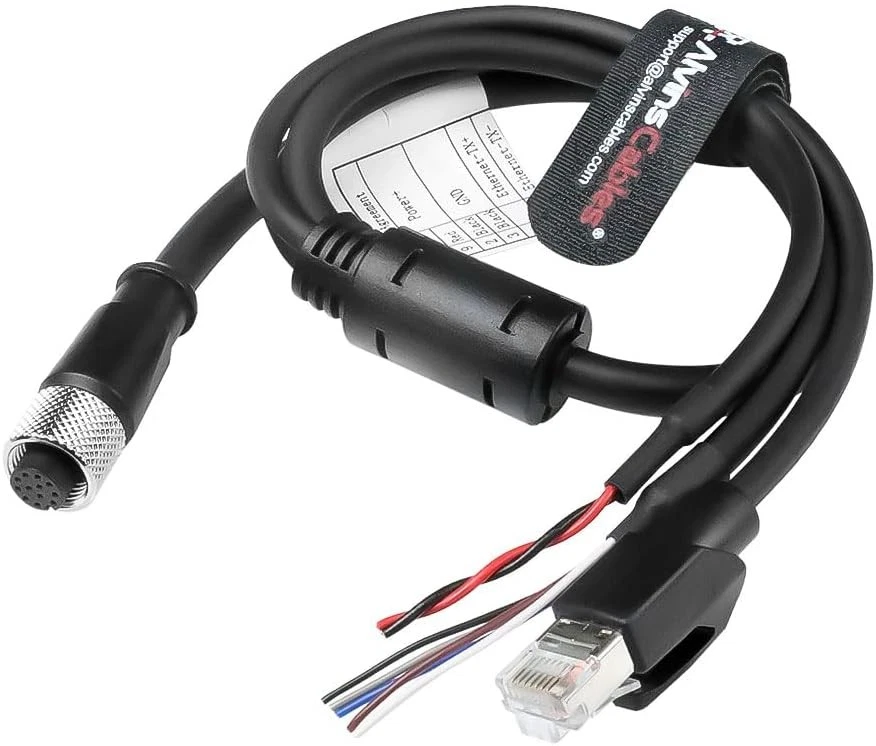 M12 12 Pin Power Functional Ethernet Cable for DJI Livox HAP(TX) Mid-70 Mid-360 - Image 4 of 4