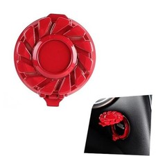 Engine Start Stop Button Cover, Car Starter Button Cover, Luminous 1 PC Red