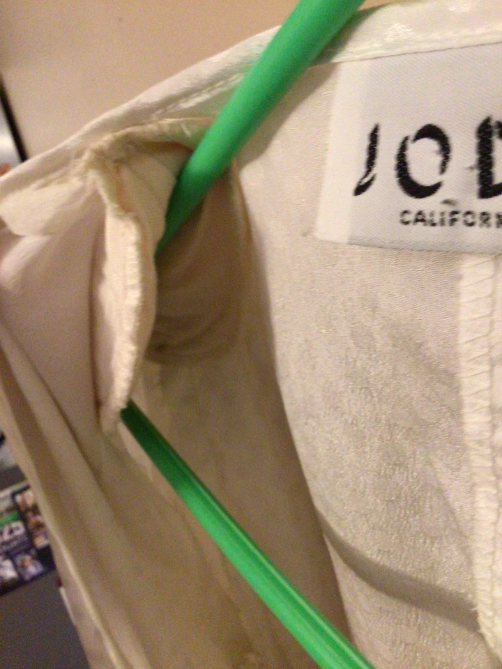 Mono Mameluco Club Discoteca Años 80 Jody California Blanco Satinado Lunares De Colección Foto 4 de 4