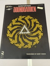 Badmotorfinger Soundgarden Tab Book Guitar Tab