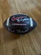 Ty Simpson Alabama Game Used Football Nike Vapor Sign Inscribed Coa– Jsa  2023