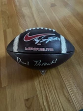 Ty Simpson Alabama Game Used Football Nike Vapor Sign Inscribed Coa– Jsa  2023