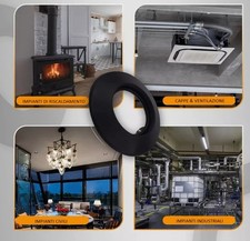 ROSONI TUBI STUFA IN EPDM In Gomma Morbida CERTIFICATO Nero D.CM. 8 - Foto 6