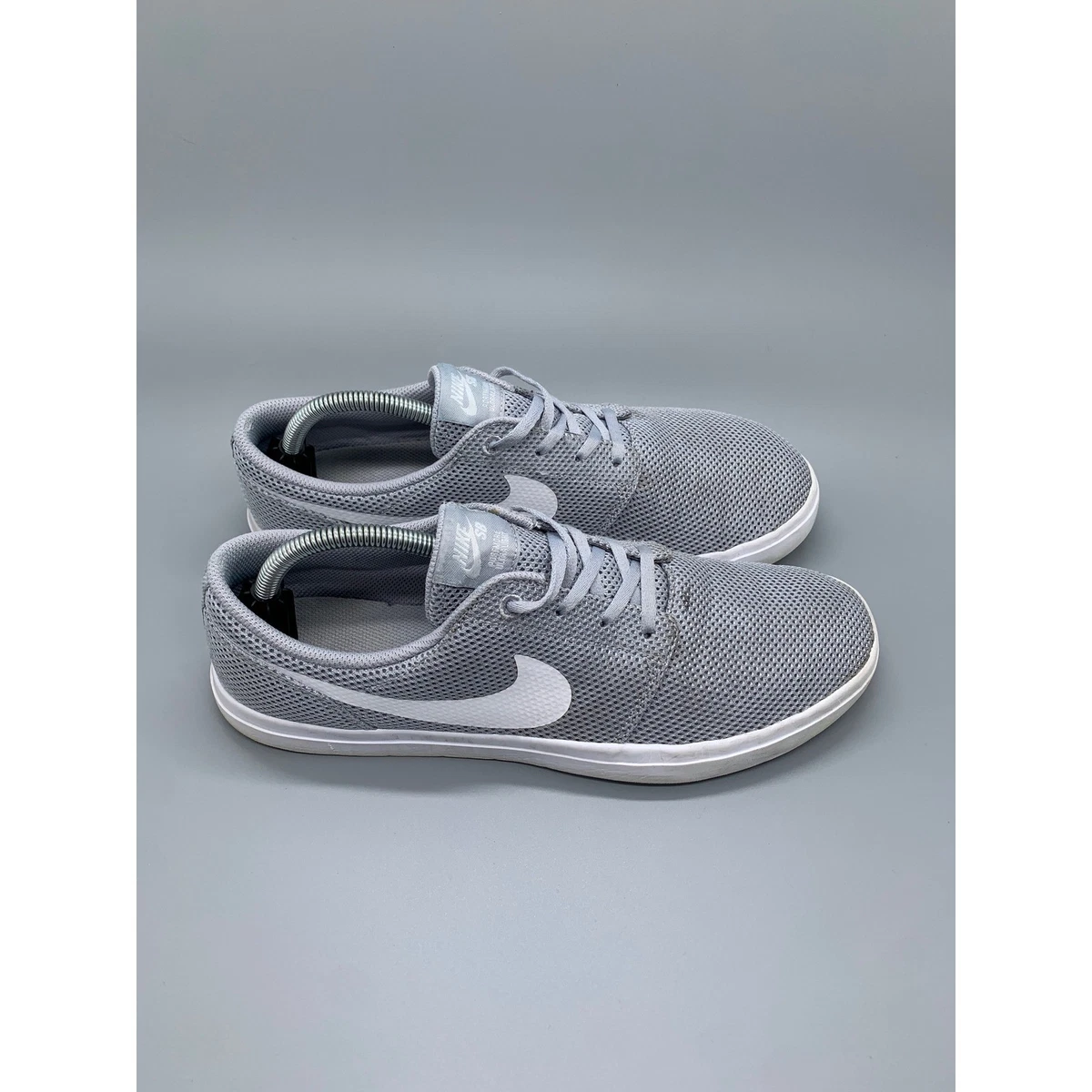 Nike SB Portmore II Men\'s Size 11.5 Gray Canvas Low Top Skate Shoes 880269-002 Nike SB Portmore II Gray for Sale | Authenticity Guaranteed  main image 4
