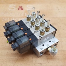 SMC EVZ5123-5MOZ-01F-Q Female, 24Vdc, Supply Pressure 0.15-0.7MPa - USED