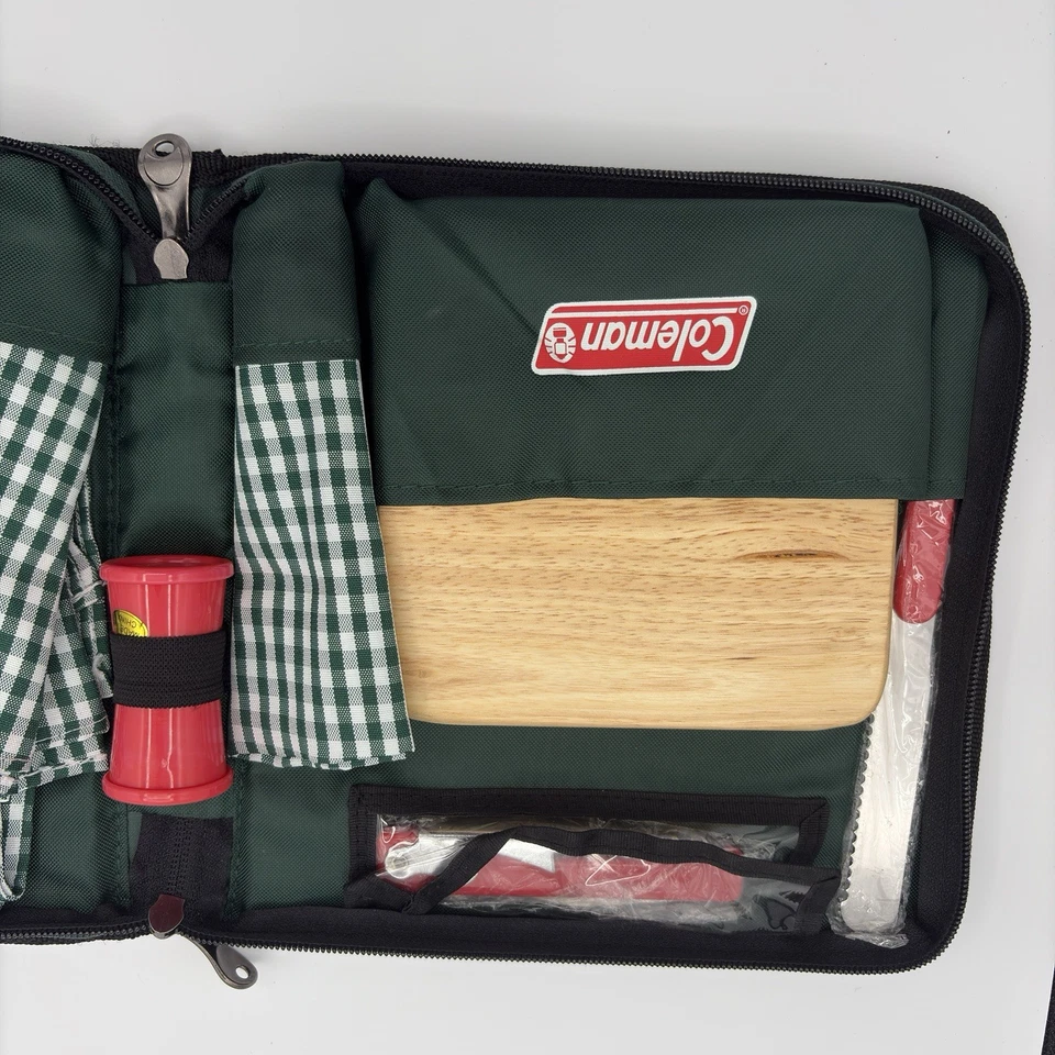 Coleman Juego de 16 Piezas Bolso de Picnic para 2 Cubiertos Lugares para Camping Senderismo Foto 3 de 4