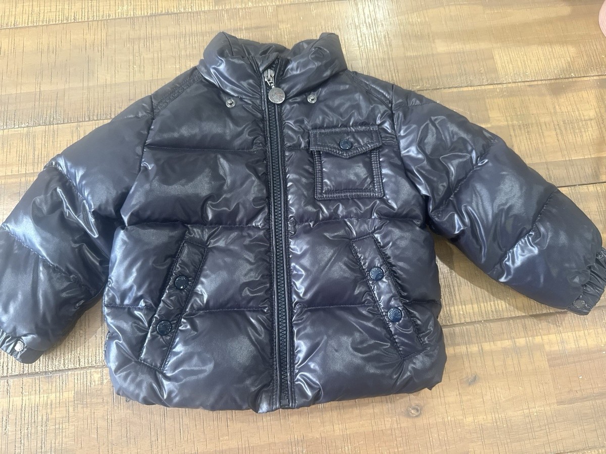 Authentic Moncler 12-18 Months Down Jacket Coat navy | eBay