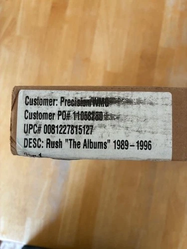 Rush The Albums 1989–1996 limited vinyl box set SEALED!