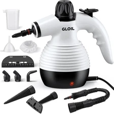 GLOIL Handheld Steam Cleaner, Steamer for Cleaning, Multipurpose Portable Steam