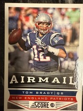 tom brady airmail 239 2013 score football 🐐 Patriots (some flaws)