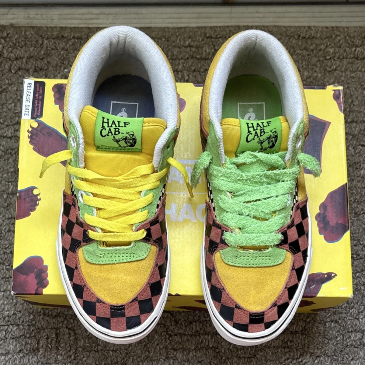 Vans Tierra Whack x Half Cab Multi Checkerboard for sale | eBay