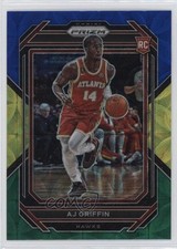 2022-23 Panini Prizm Choice Blue Yellow & Green Prizm AJ Griffin #248 06vc