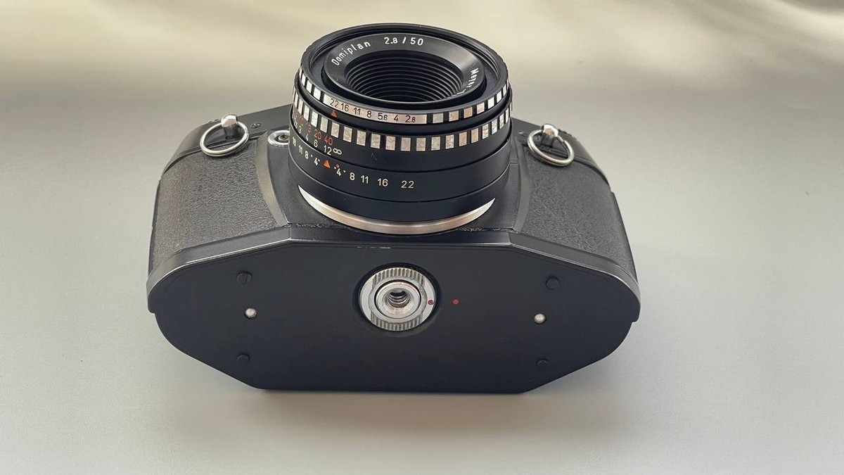EXA 1c 35mm Film Camera Meyer-Optik Görlitz Domiplan 50mm f/2.8