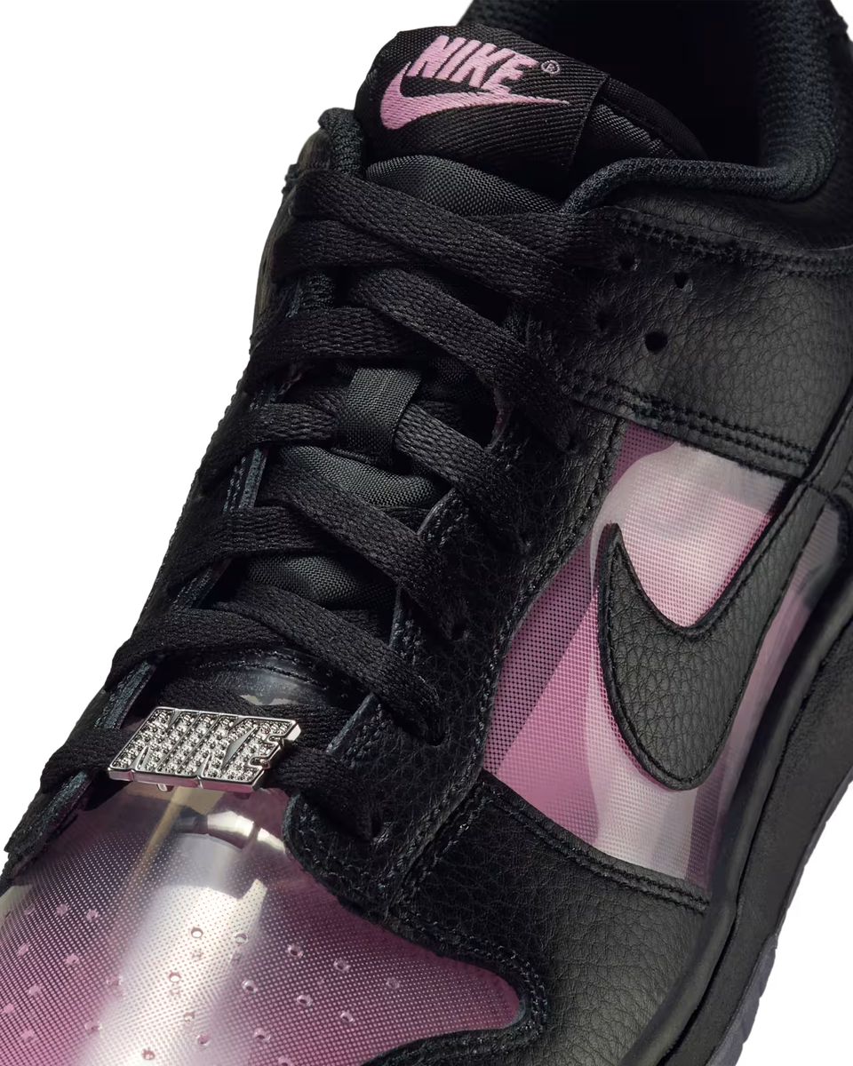 Nike Dunk Low Retro IM3077-600 Black Pink Rise Men's Size | eBay