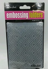 The Paper Studio Embossing Folders A2 Ogee 4.5"x5.5" 