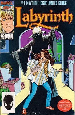 Labyrinth: The Movie #1 FN; Marvel | Jim Henson/David Bowie - w/Bag+Board