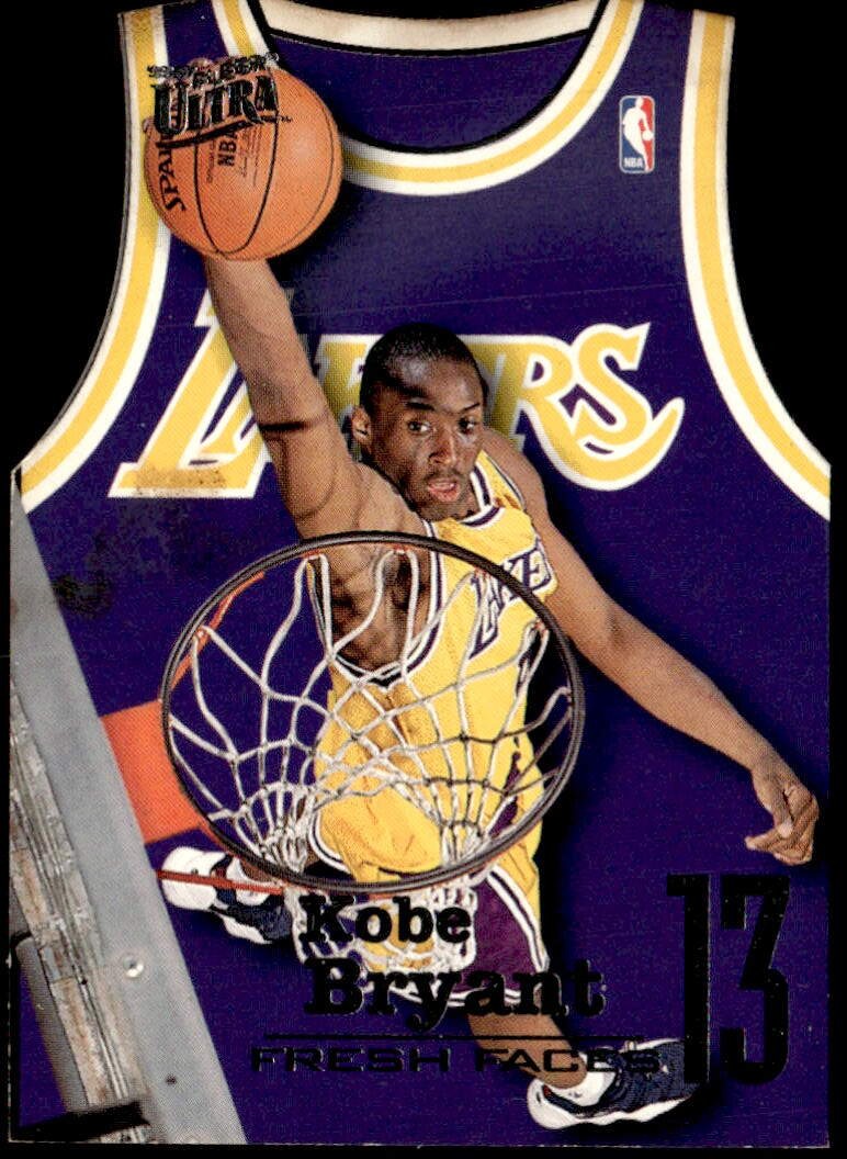 1996-97 Ultra #3 Kobe Bryant Fresh Faces Rookie E1