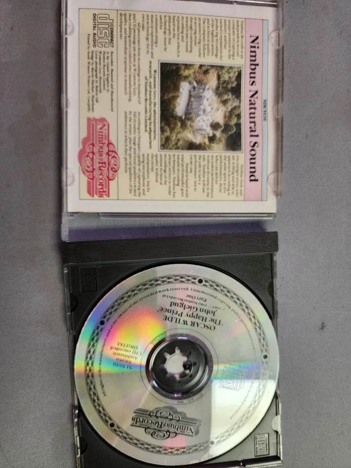 John Gielgud: Oscar Wilde - The Happy Prince (Part 2) USED CD — 第 3/3 张图片
