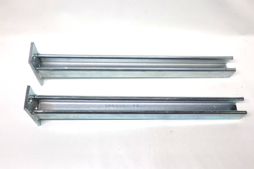 18" Single Channel Reversible Bracket Standoff B Line Strut Solid Post - 2 QTY