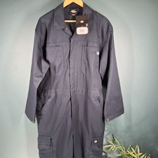 Dickies Everyday Coverall Overalls Mens XL Blue Boilersuit Multi Pocket Zip BNWT