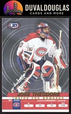 2002-03 Pacific Heads Up #12 Jose Theodore Inside the Numbers