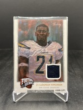 2008 Upper Deck Football Heroes LaDainian Tomlinson Game Used Patch 110/175 #57